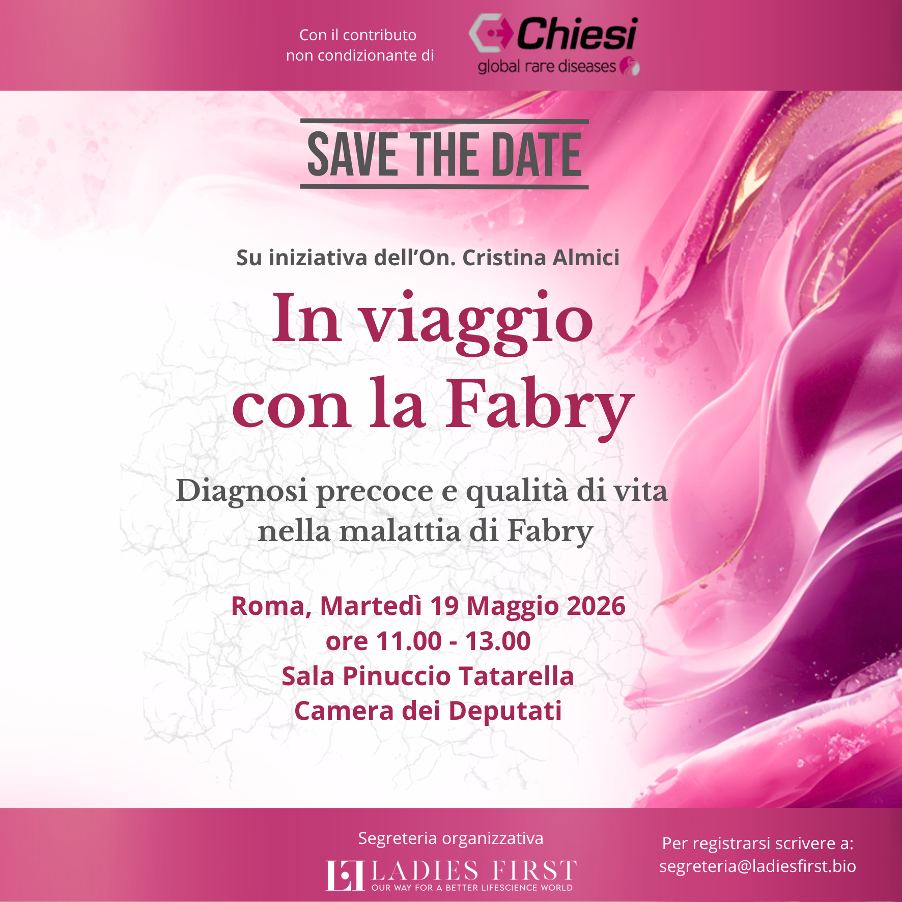 In Viaggio con la Fabry - Diagnosi precoce e qualità di vita nella malattia di Fabry - 